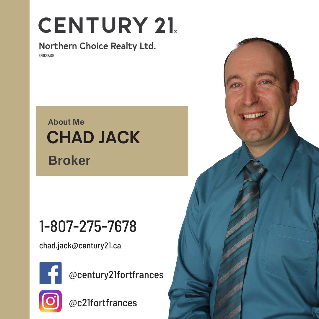 Chad Jack About Me — Century 21 Northern Choice Realty Kenora, ON
