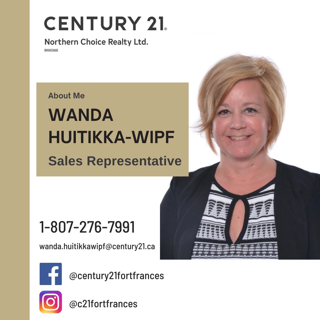 Wanda Roche Wanda Huitikka-Wipf - About Me — Century 21 Northern Choice Realty ...